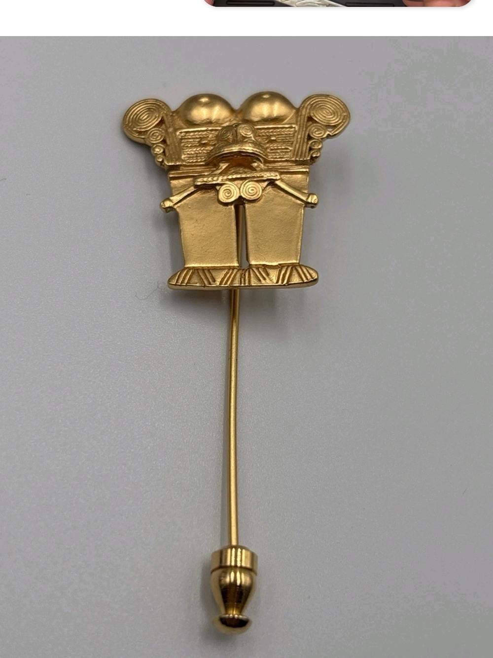 Vintage Ark Of The Covenant Freemason's Stick Pin, York Rite